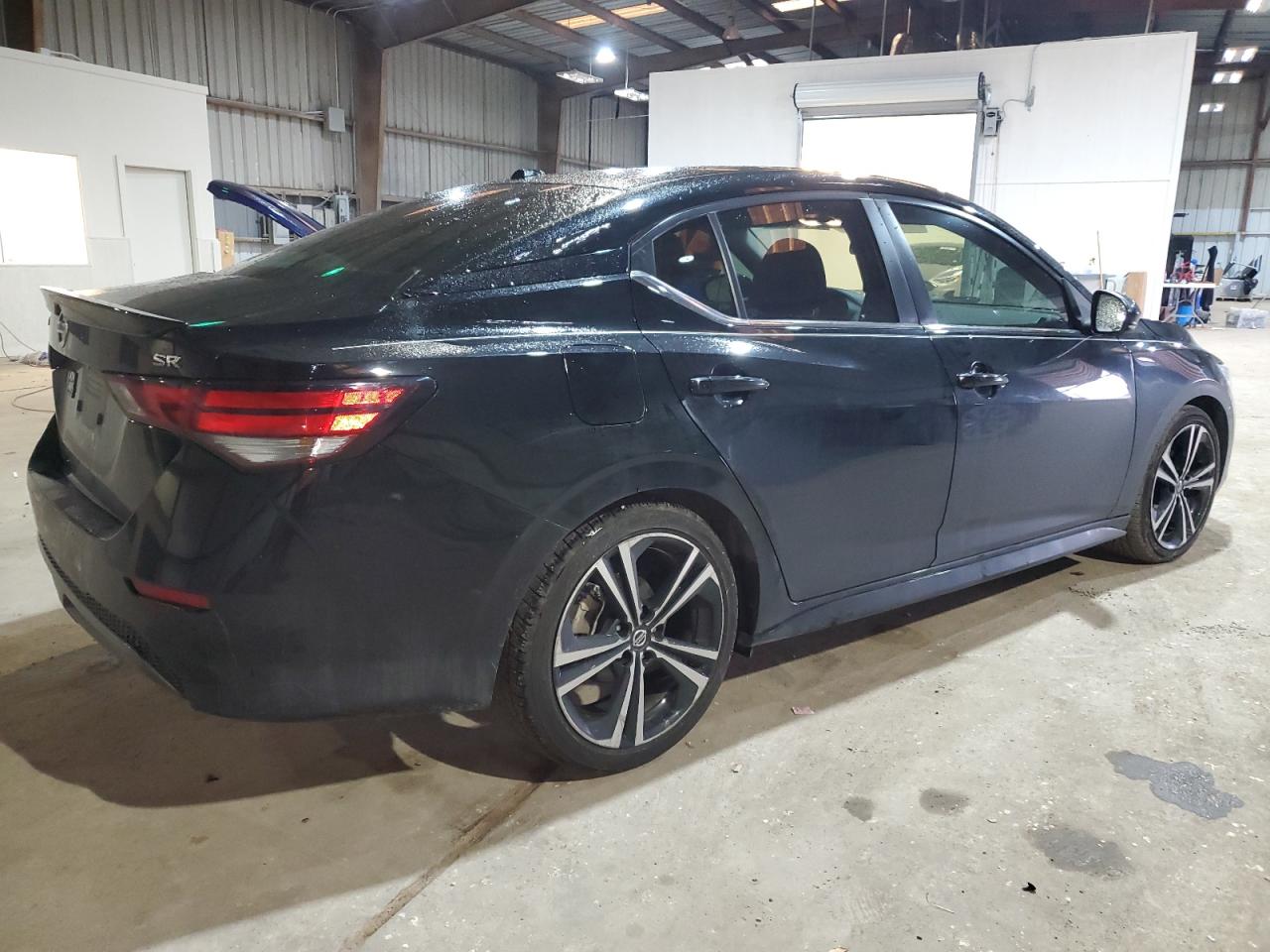 2021 Nissan Sentra VIN 3N1AB8DV0MY307833 Copart auction photo, rear end / side damage thumbnail 3
