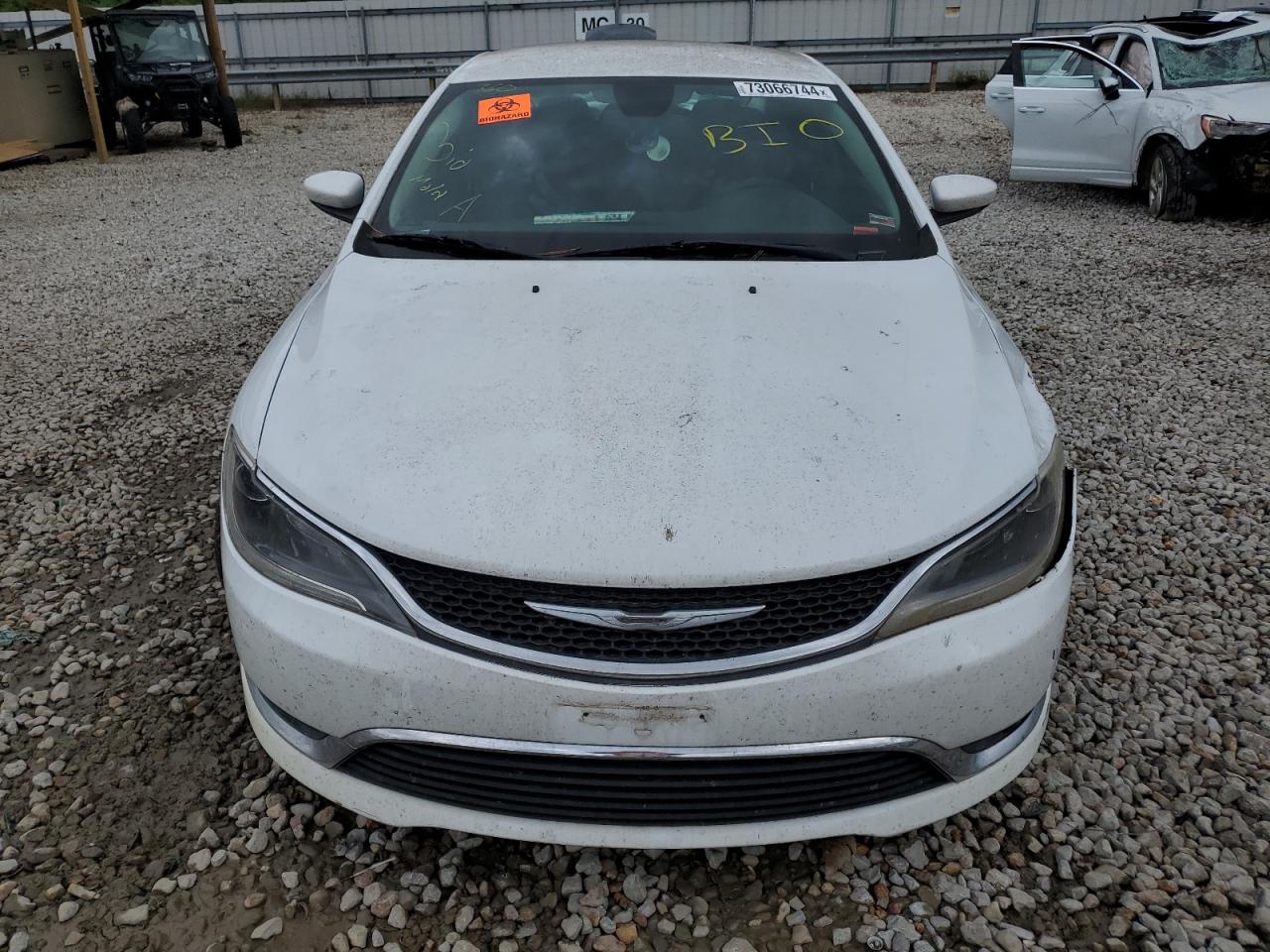 2015 Chrysler 200 VIN 1C3CCCAB0FN597172 Copart auction photo, front end damage thumbnail 5