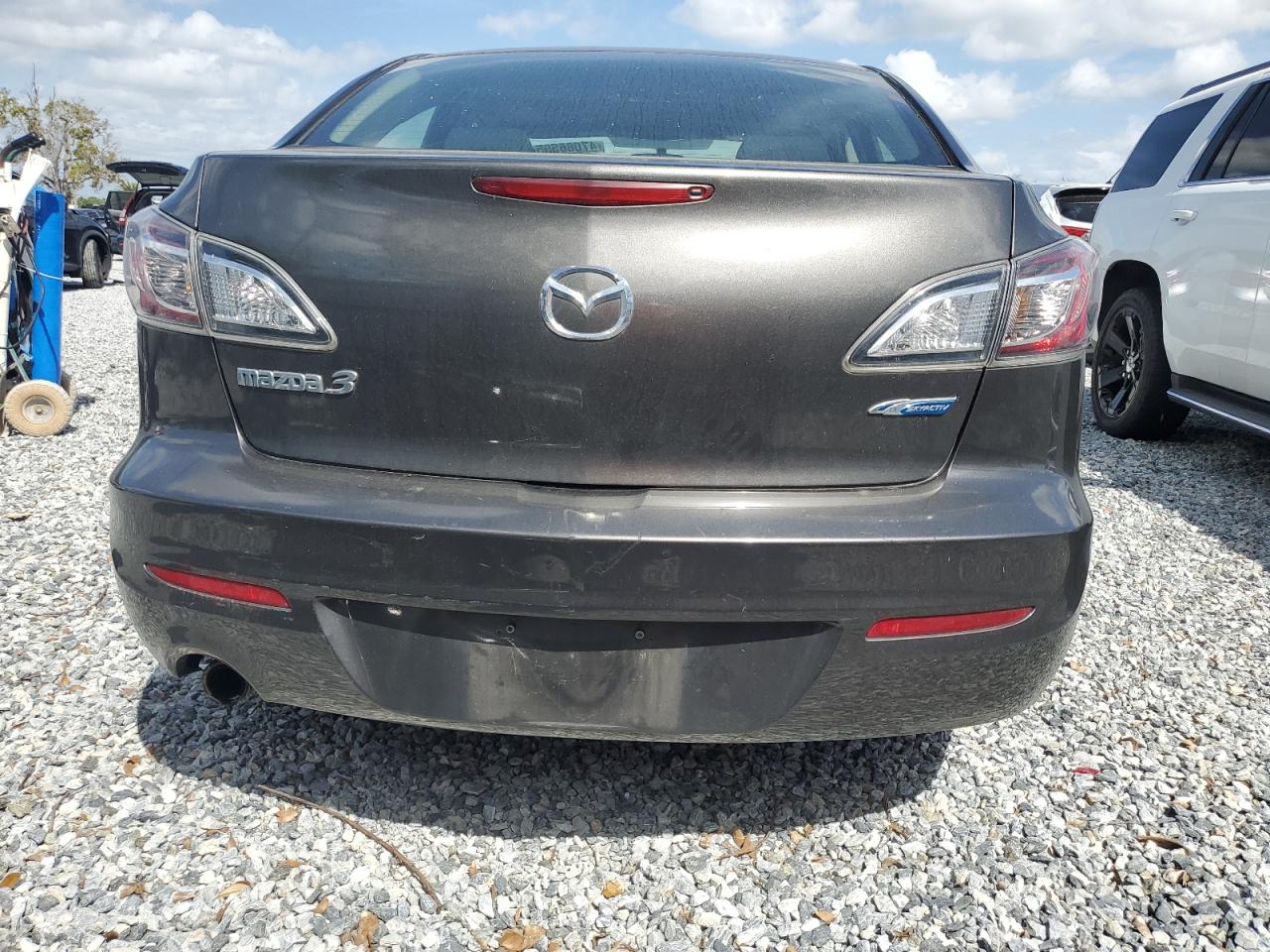 2013 Mazda 3 VIN JM1BL1V82D1711526 Copart auction photo, side damage thumbnail 6