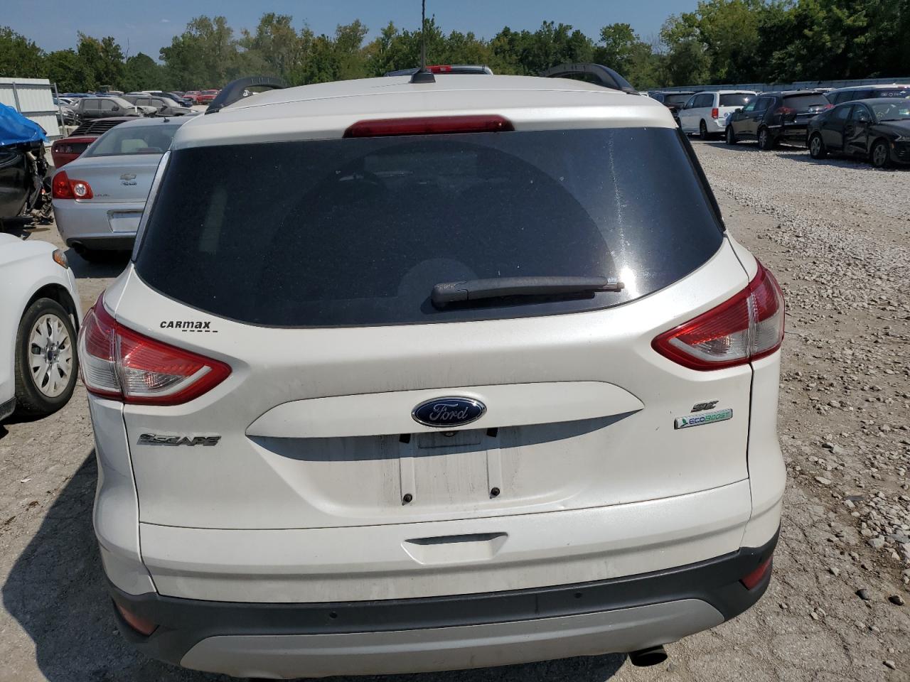 2014 Ford Escape VIN 1FMCU0GXXEUE56202 Copart auction photo, side damage thumbnail 6