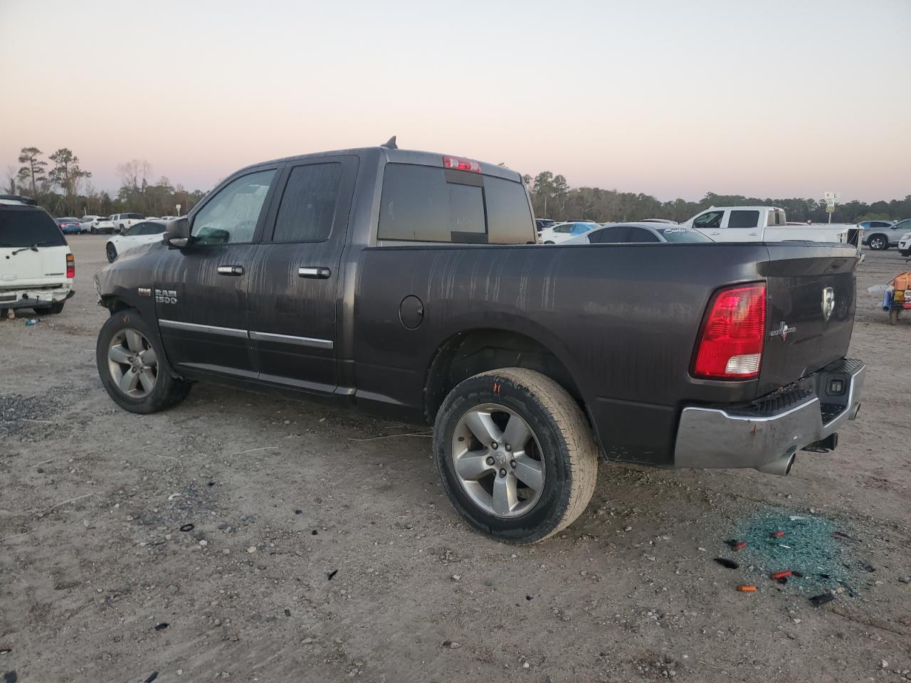 2014 RAM 1500 VIN 1C6RR6GT5ES185116 Copart auction photo, front end damage thumbnail 2