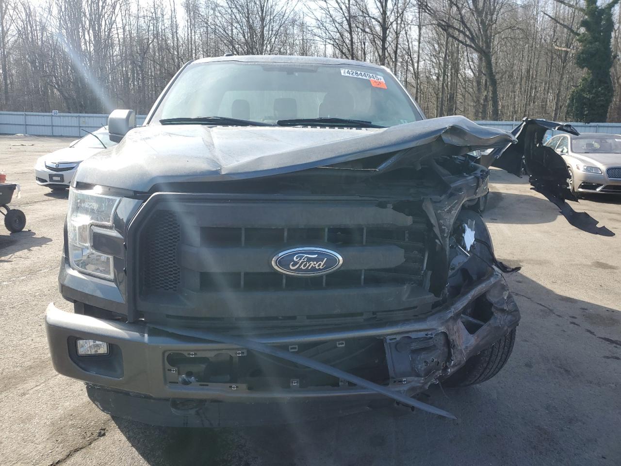 2016 Ford F-150 VIN 1FTEW1E8XGFC78386 Copart auction photo, front end damage thumbnail 5