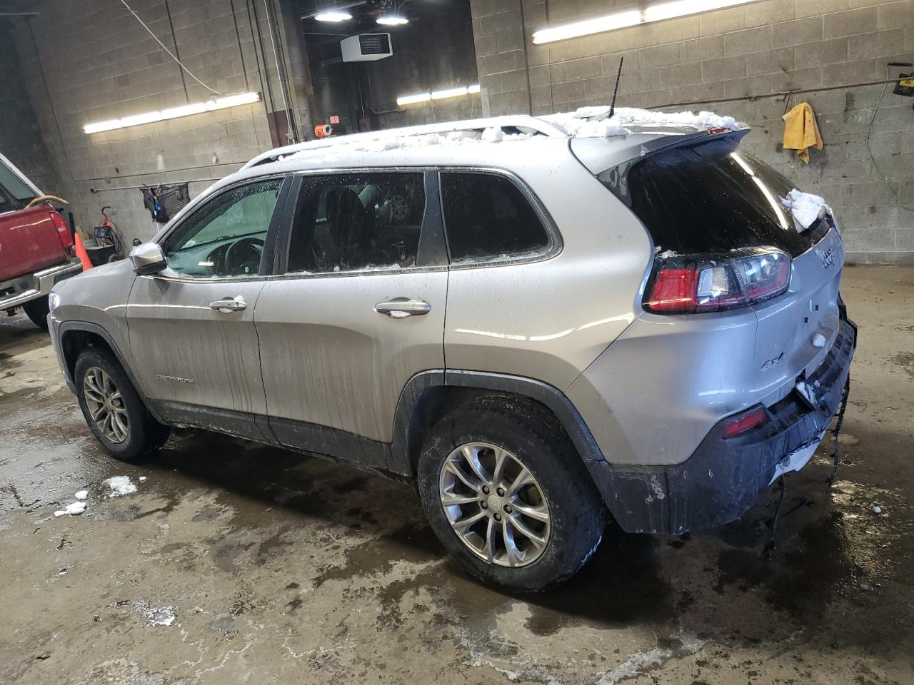 2019 Jeep Grand Cherokee VIN 1C4PJMLB5KD195458 Copart auction photo, side / rear end damage thumbnail 2