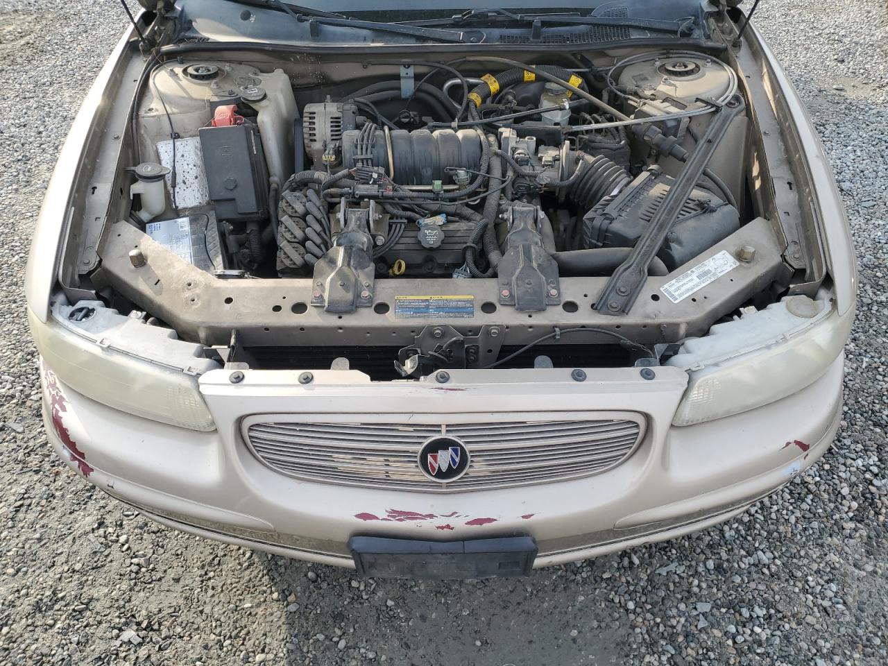 2003 Buick Regal VIN 2G4WB52K731233054 Copart auction photo, rear end / side damage thumbnail 11