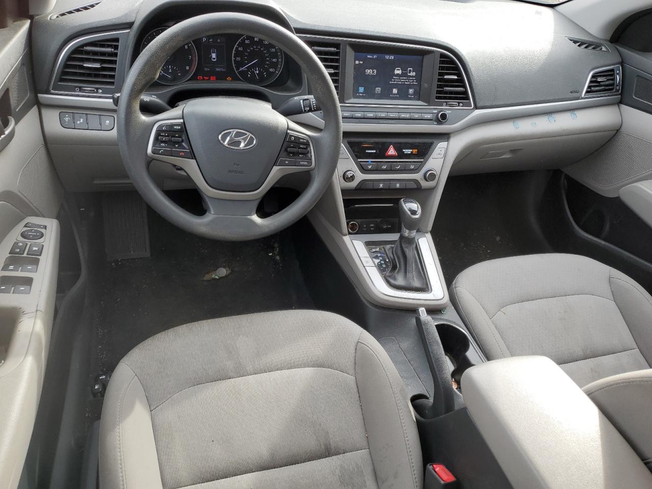 2018 Hyundai Elantra VIN 5NPD84LF7JH335245 Copart auction photo, vandalism / side damage thumbnail 8
