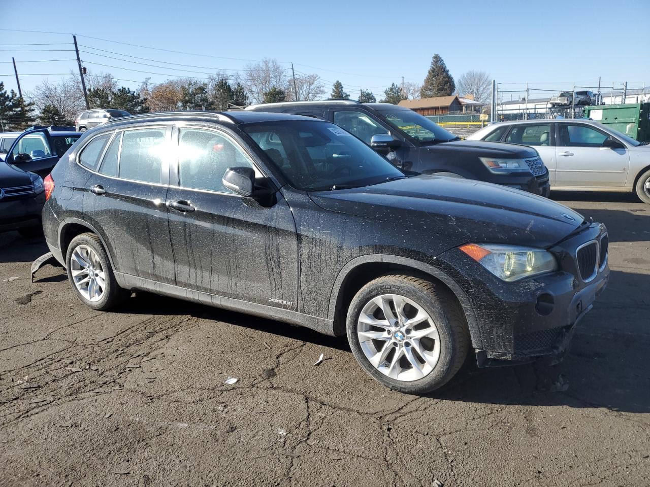 2015 BMW X1 VIN WBAVL1C50FVY25782 Copart auction photo, front end damage thumbnail 4
