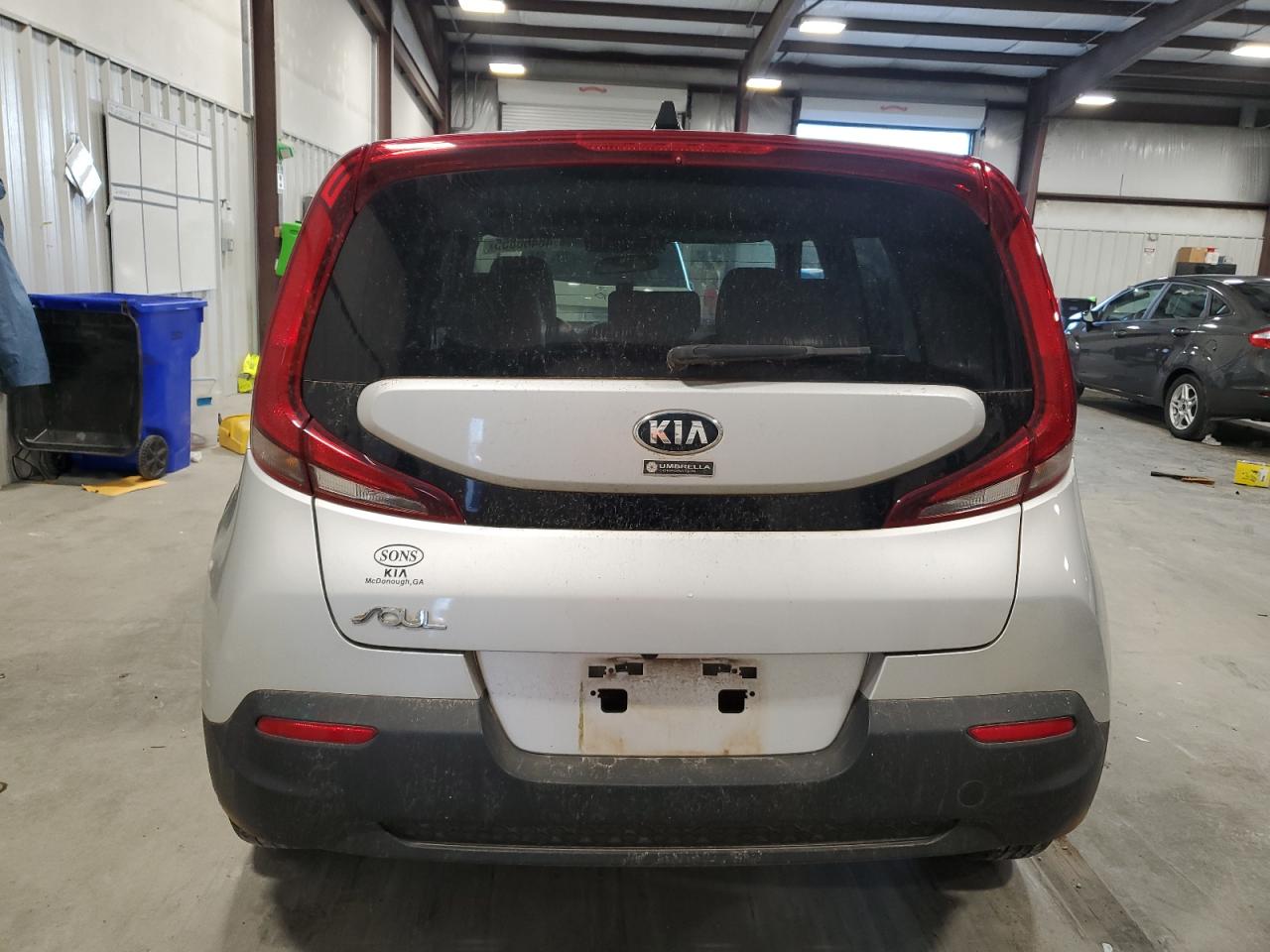 2021 KIA Soul VIN KNDJ23AU1M7742115 Copart auction photo, front end damage thumbnail 6