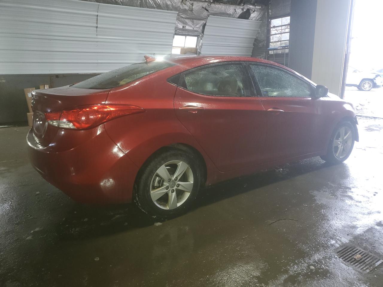 2013 Hyundai Elantra VIN 5NPDH4AE8DH452699 Copart auction photo, front end damage thumbnail 3