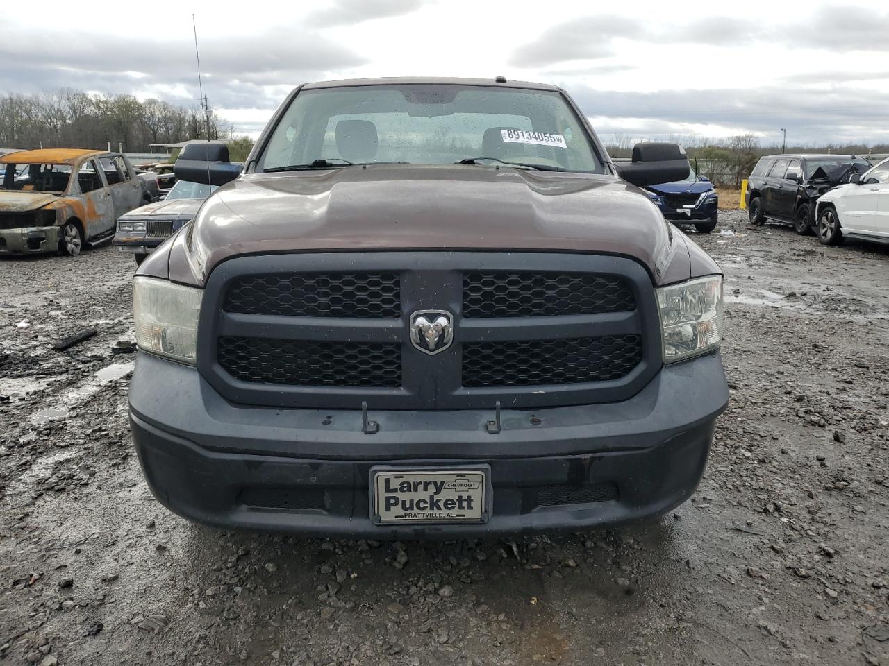 2013 RAM 1500 VIN 3C6JR6DT9DG576549 Copart auction photo, rear end damage thumbnail 5