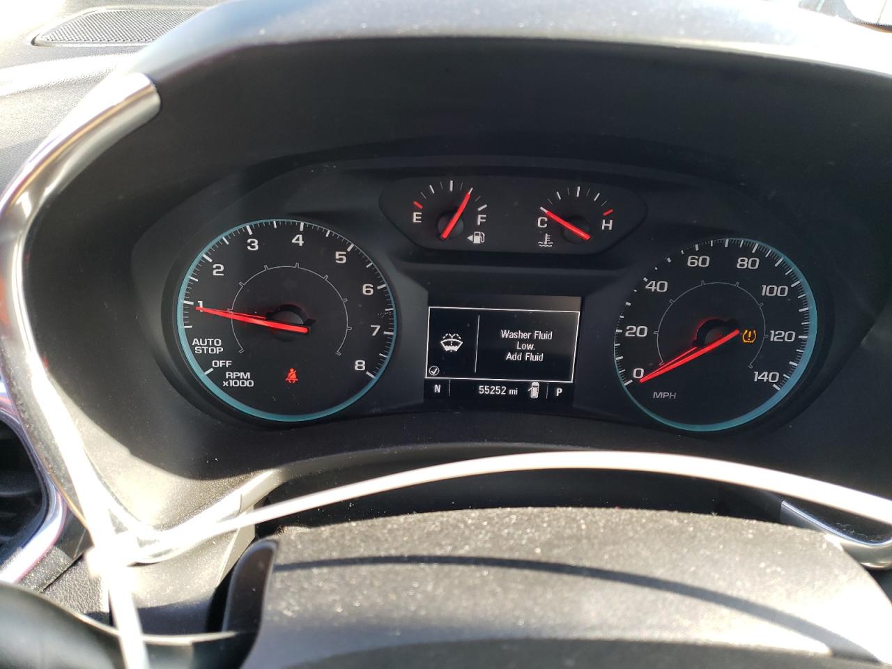 2019 Chevrolet Equinox VIN 3GNAXSEV3KS610929 Copart auction photo, front end / side damage thumbnail 9