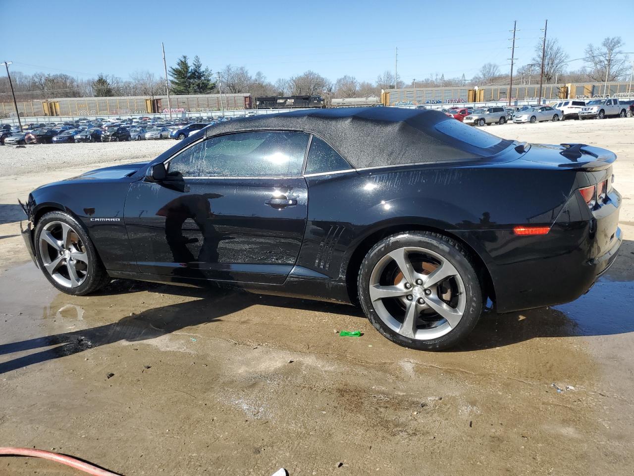 2013 Chevrolet Camaro VIN 2G1FB3D3XD9159767 Copart auction photo, front end damage thumbnail 2