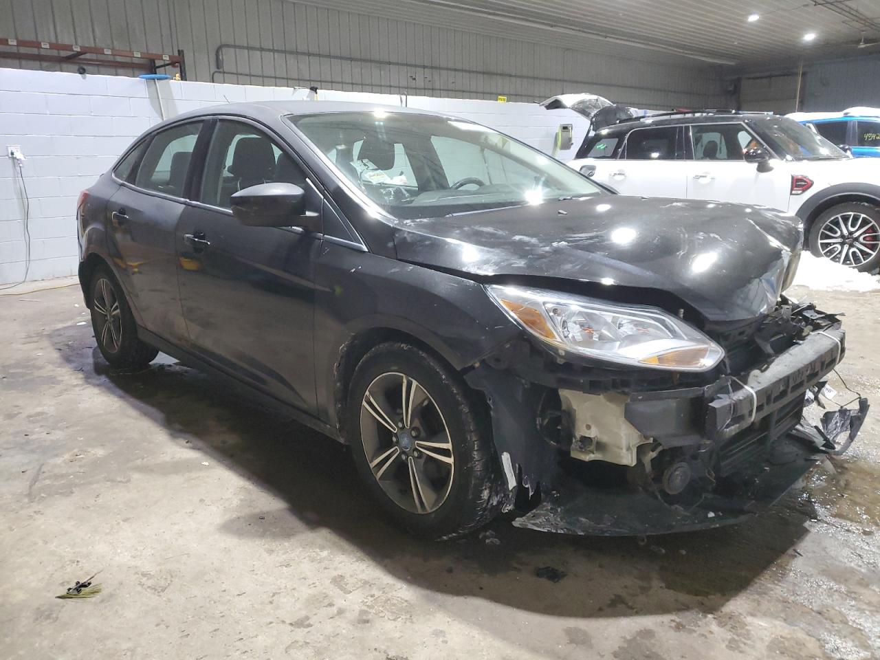 2012 Ford Focus VIN 1FAHP3F29CL173016 Copart auction photo, front end damage thumbnail 4