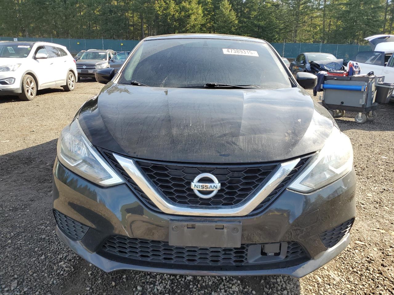 2019 Nissan Sentra VIN 3N1AB7AP7KY316512 Copart auction photo, side damage thumbnail 5