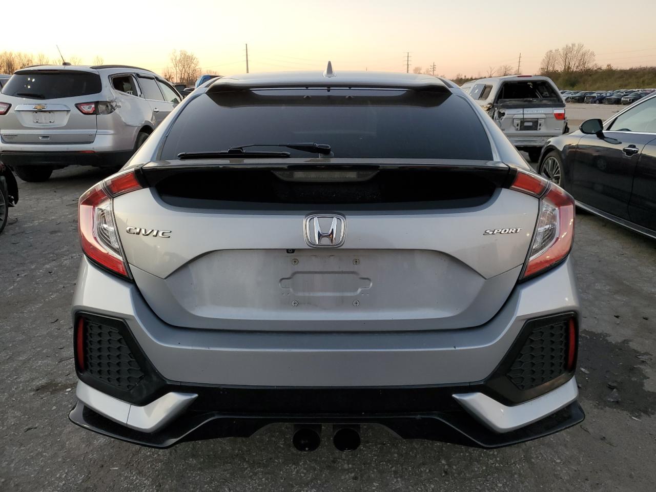 2018 Honda Civic VIN SHHFK7H46JU411005 Copart auction photo, front end damage thumbnail 6