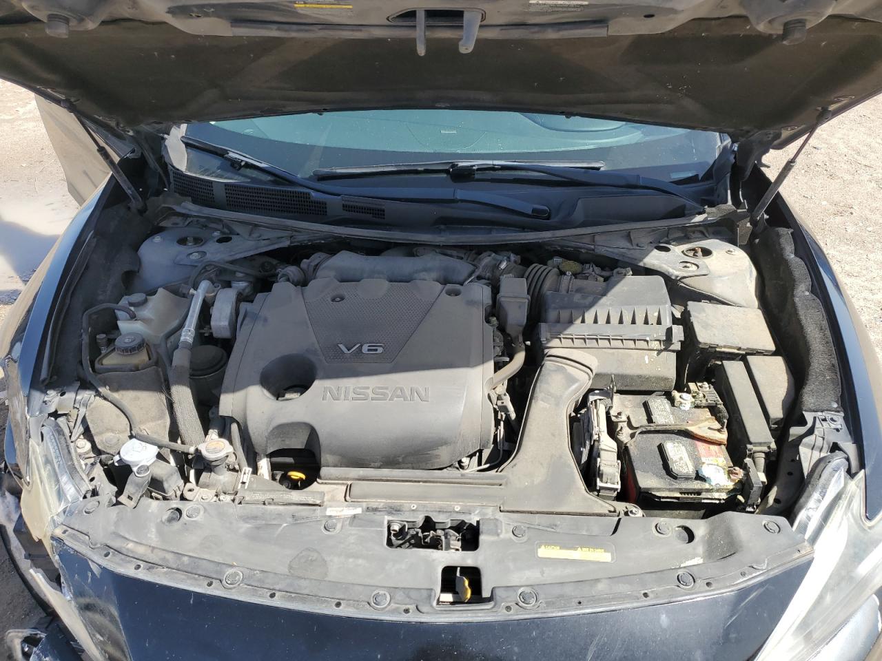 2017 Nissan Maxima VIN 1N4AA6AP2HC440981 Copart auction photo, rear end / front end damage thumbnail 12