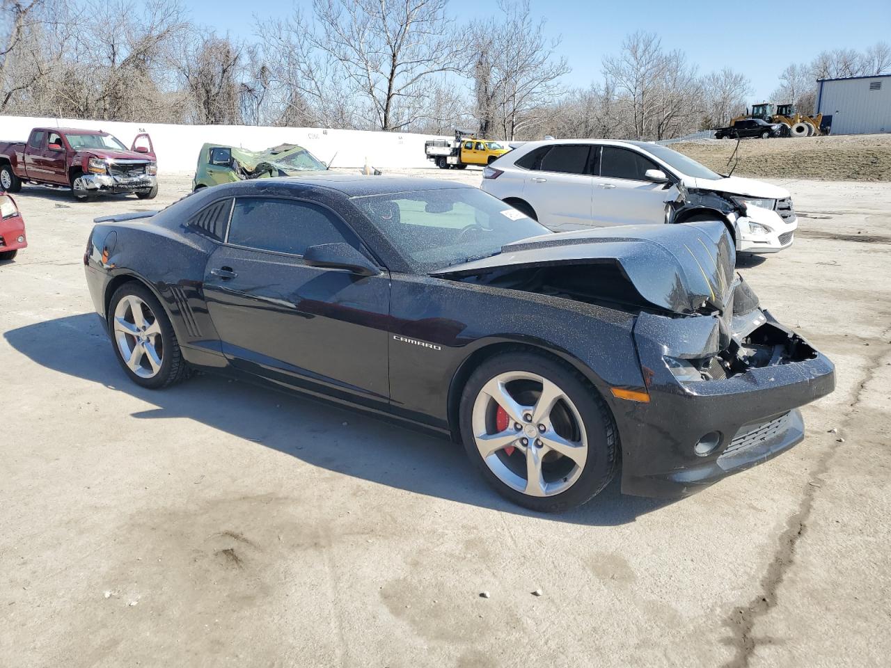 2015 Chevrolet Camaro VIN 2G1FD1E37F9249183 Copart auction photo, front end damage thumbnail 4