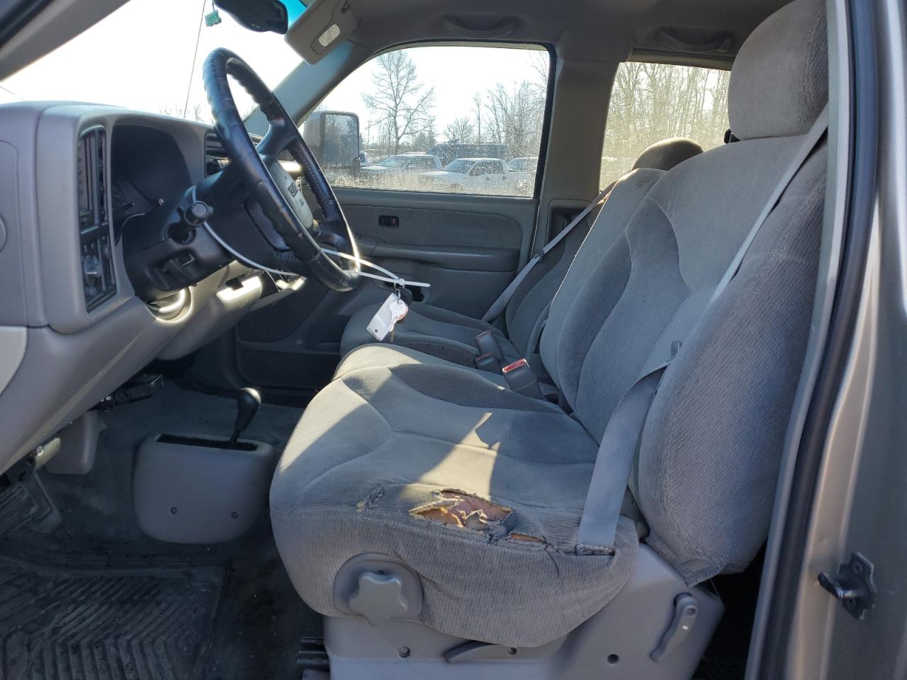 1999 GMC Sierra VIN 2GTEK19V1X1515950 Copart auction photo, side / top/roof damage thumbnail 7