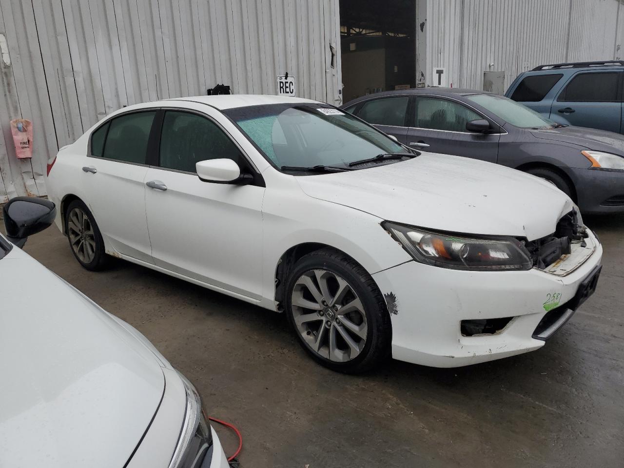 2013 Honda Accord VIN 1HGCR2F5XDA278813 Copart auction photo, front end damage thumbnail 4