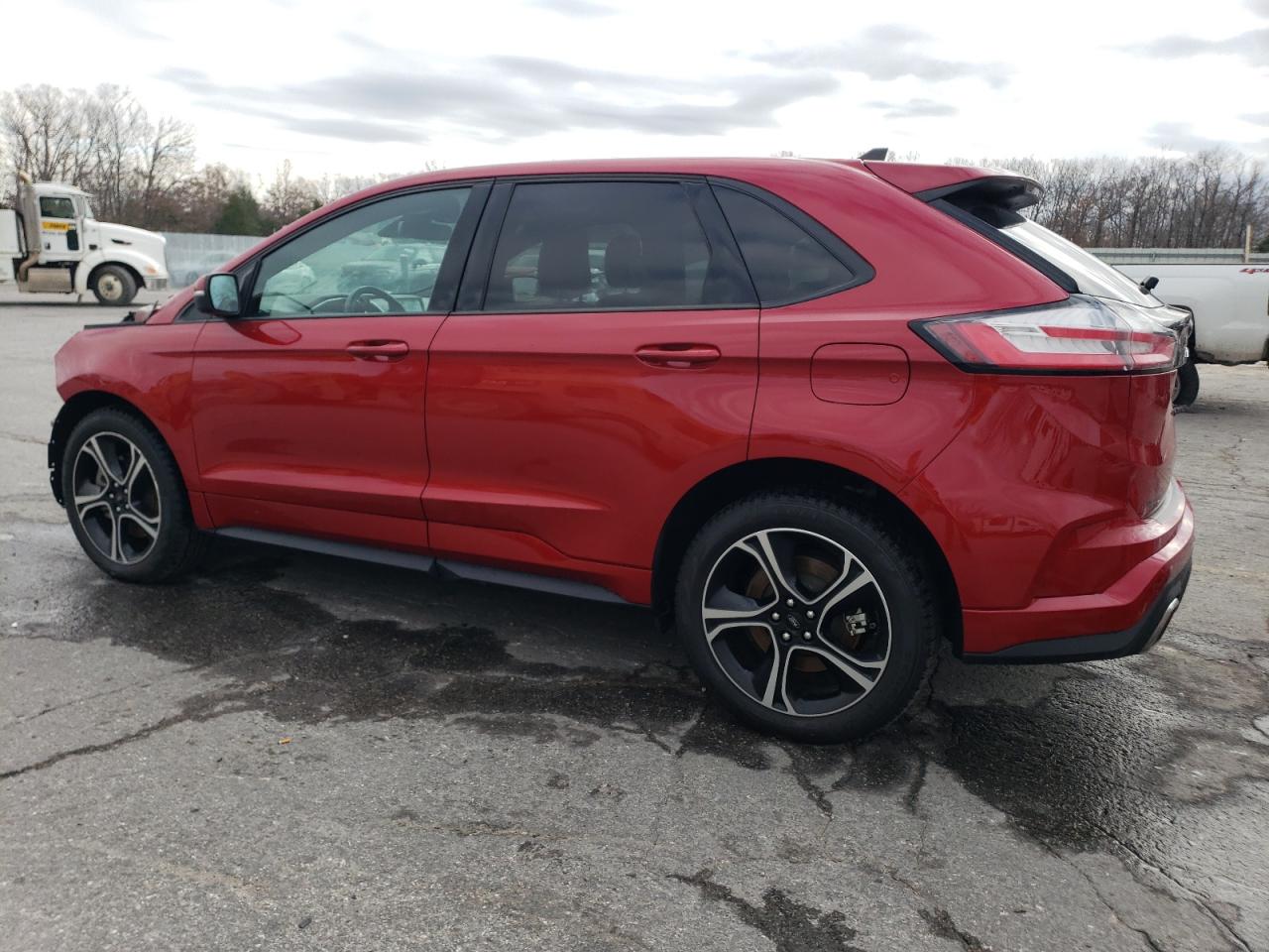2021 Ford Edge VIN 2FMPK4APXMBA34202 Copart auction photo, front end damage thumbnail 2
