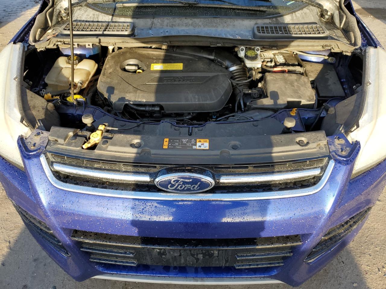 2013 Ford Escape VIN 1FMCU9HX2DUB05253 Copart auction photo, water/flood / side damage thumbnail 12