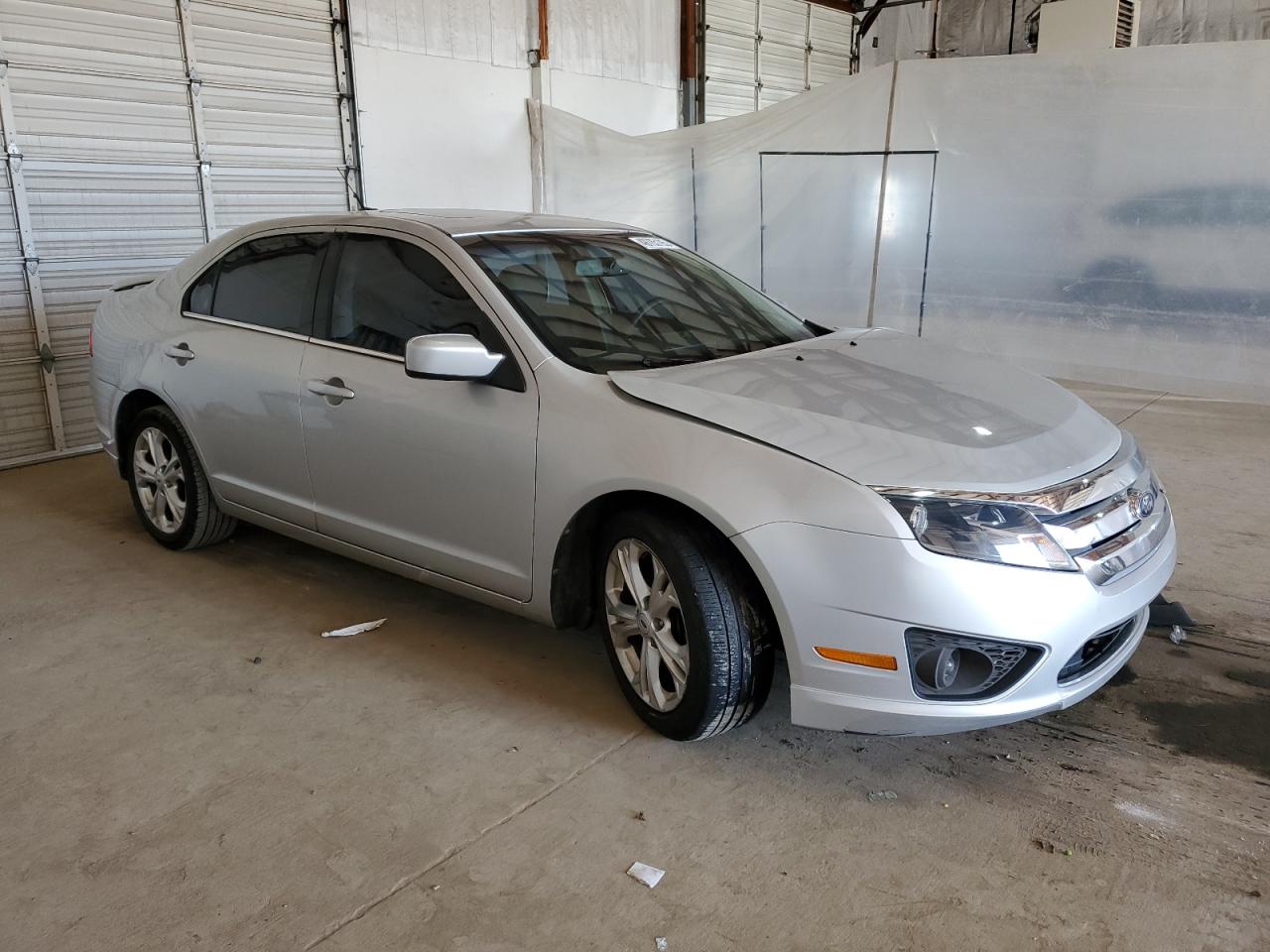 2012 Ford Fusion VIN 3FAHP0HA4CR348552 Copart auction photo, front end / mechanical damage thumbnail 4