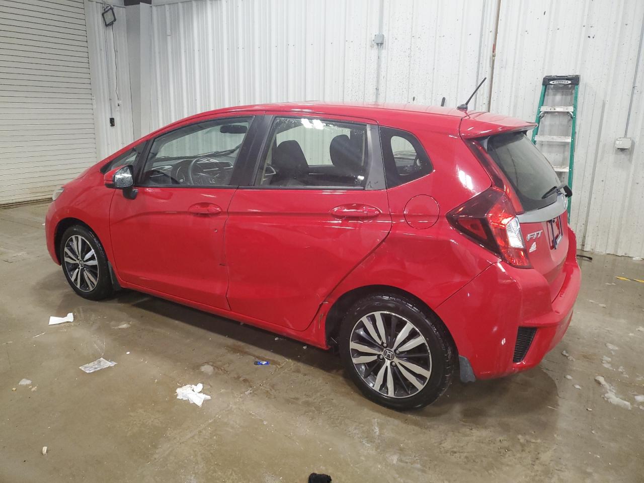 2016 Honda Fit VIN JHMGK5H70GX035998 Copart auction photo, side / rear end damage thumbnail 2