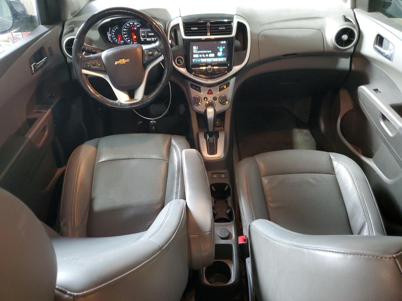 2017 Chevrolet Sonic VIN 1G1JF5SB5H4116970 Copart auction photo, front end / side damage thumbnail 8