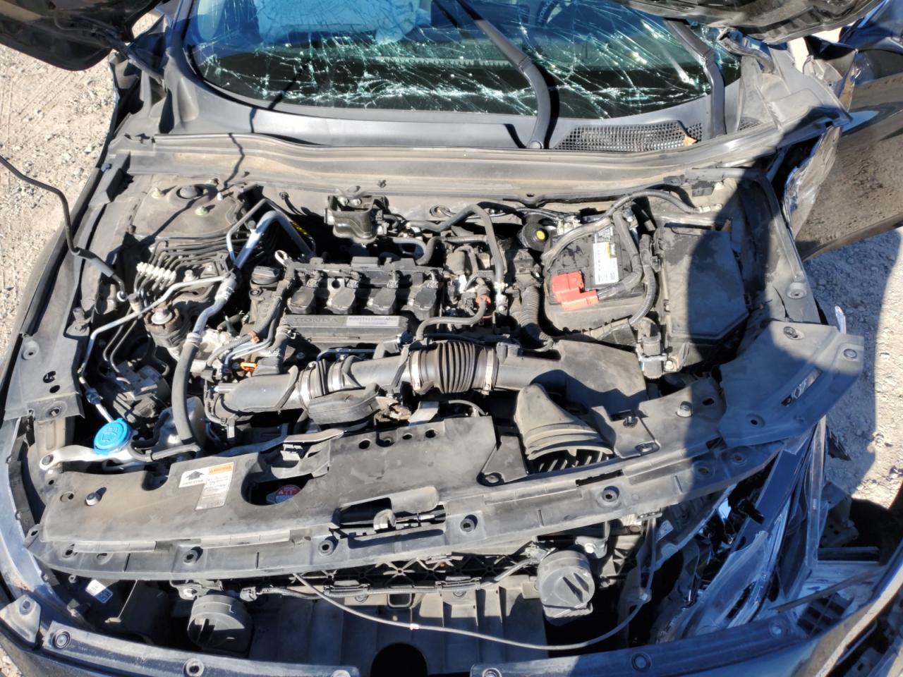2020 Honda Accord VIN 1HGCV1F53LA128403 Copart auction photo, front end / side damage thumbnail 12