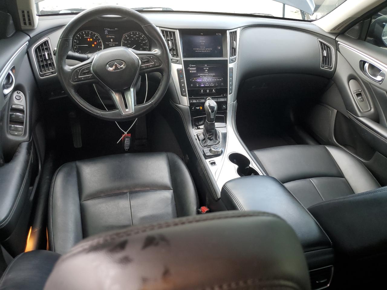 2021 Infiniti Q50 VIN JN1EV7BPXMM702354 Copart auction photo, rear end damage thumbnail 8
