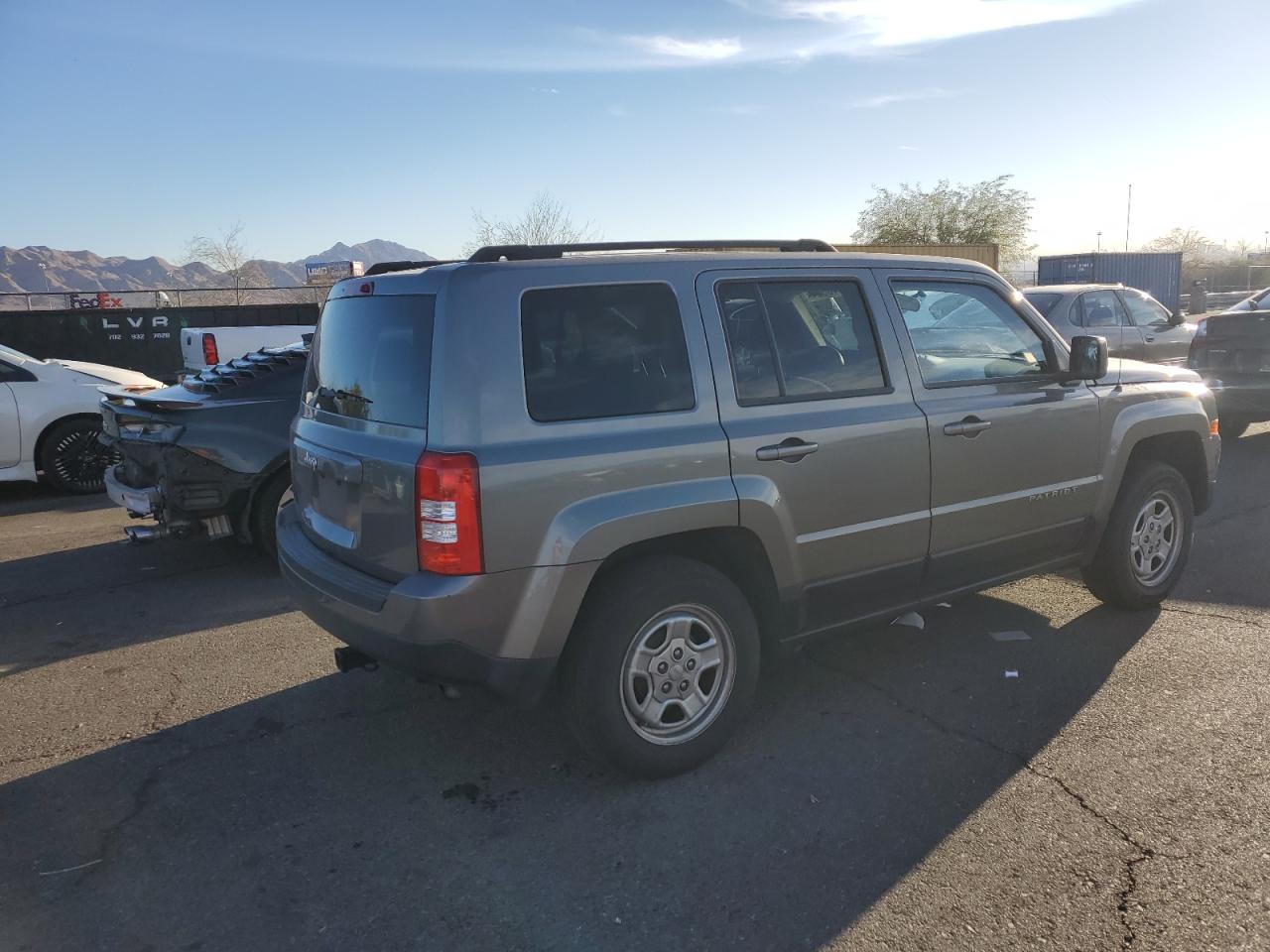 2013 Jeep Liberty (Patriot) VIN 1C4NJPBA6DD109675 Copart auction photo, side damage thumbnail 3