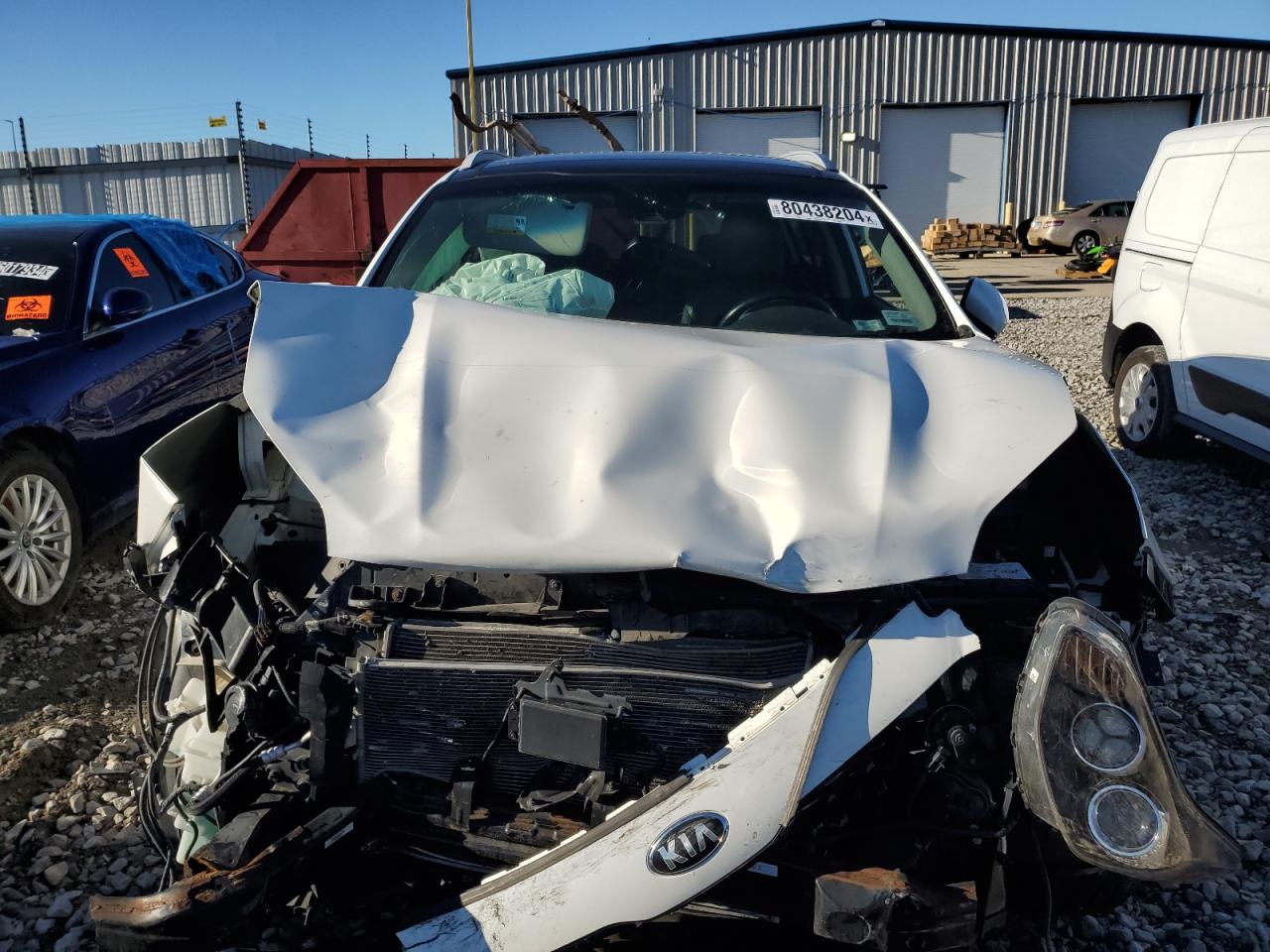 2017 KIA Sportage VIN KNDPNCACXH7140831 Copart auction photo, front end damage thumbnail 5