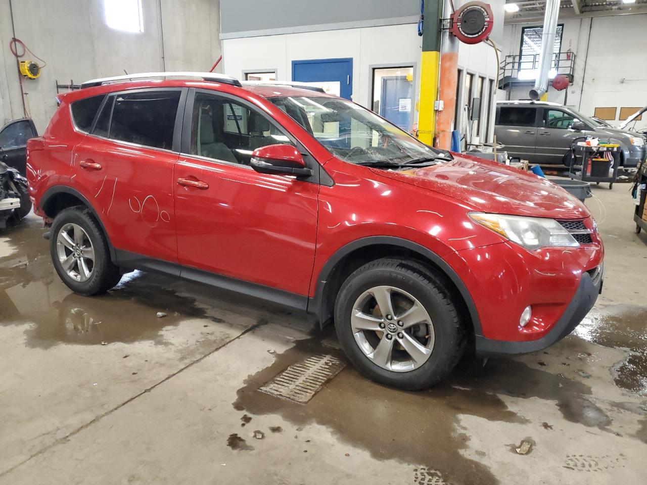 2015 Toyota RAV 4 VIN JTMRFREV8FD156013 Copart auction photo, rear end damage thumbnail 4