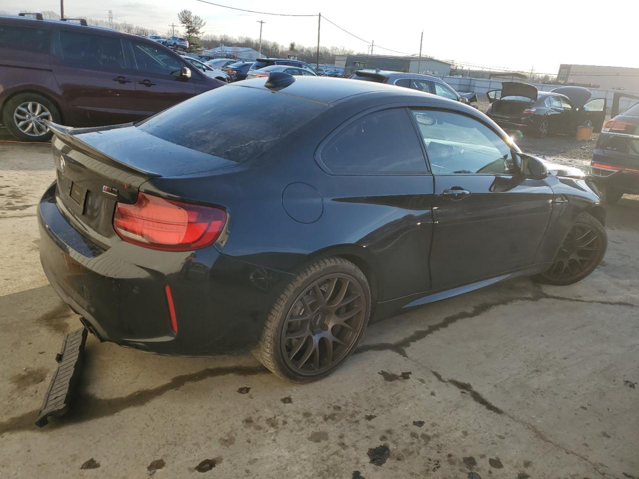 2021 BMW M2 VIN WBS2U7C05M7G52820 Copart auction photo, front end / minor dent/scratches damage thumbnail 3