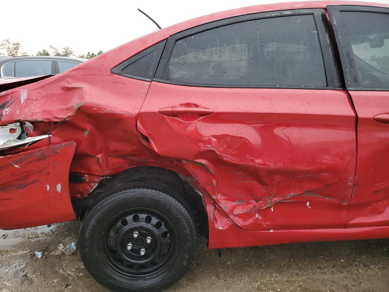 2017 Hyundai Accent VIN KMHCT4AE0HU299124 Copart auction photo, side / minor dent/scratches damage thumbnail 10