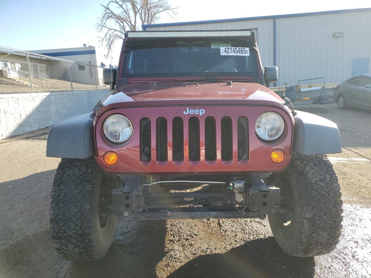 2013 Jeep Wrangler VIN 1C4BJWDG6DL568967 Copart auction photo, burn damage thumbnail 5