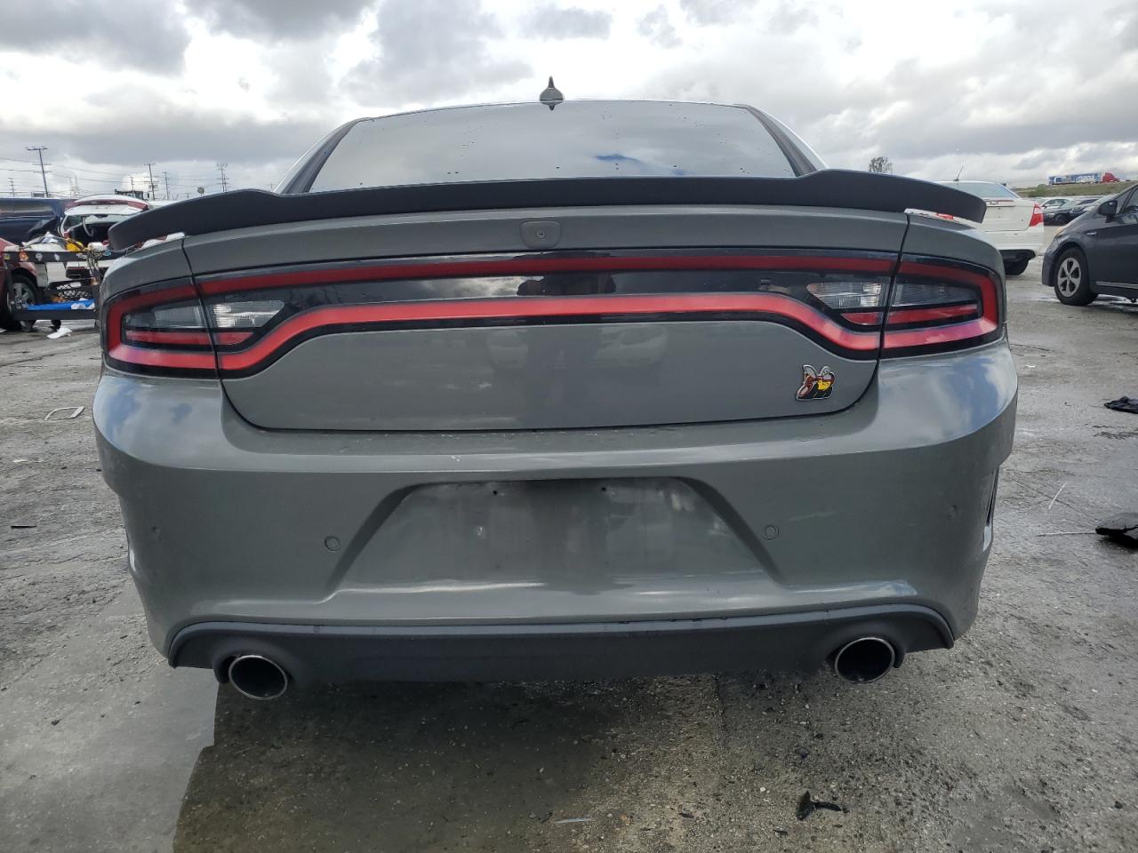 2018 Dodge Charger VIN 2C3CDXGJXJH313423 Copart auction photo, front end damage thumbnail 6