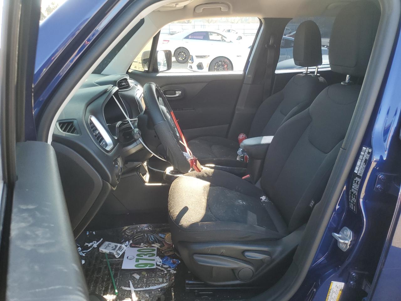 2019 Jeep Renegade VIN ZACNJAAB1KPK42105 Copart auction photo, vandalism damage thumbnail 7