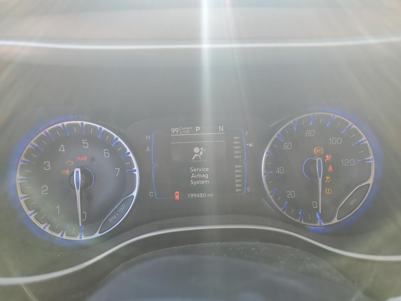 2017 Chrysler Pacifica VIN 2C4RC1BGXHR777561 Copart auction photo, front end damage thumbnail 9