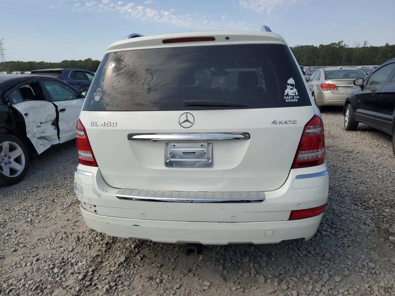 2011 Mercedes-Benz GL-klasse VIN 4JGBF7BE4BA694175 Copart auction photo, front end / rear end damage thumbnail 6