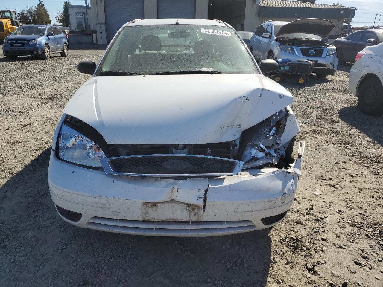 2006 Ford Focus VIN 1FAFP34NX6W146365 Copart auction photo, front end damage thumbnail 5