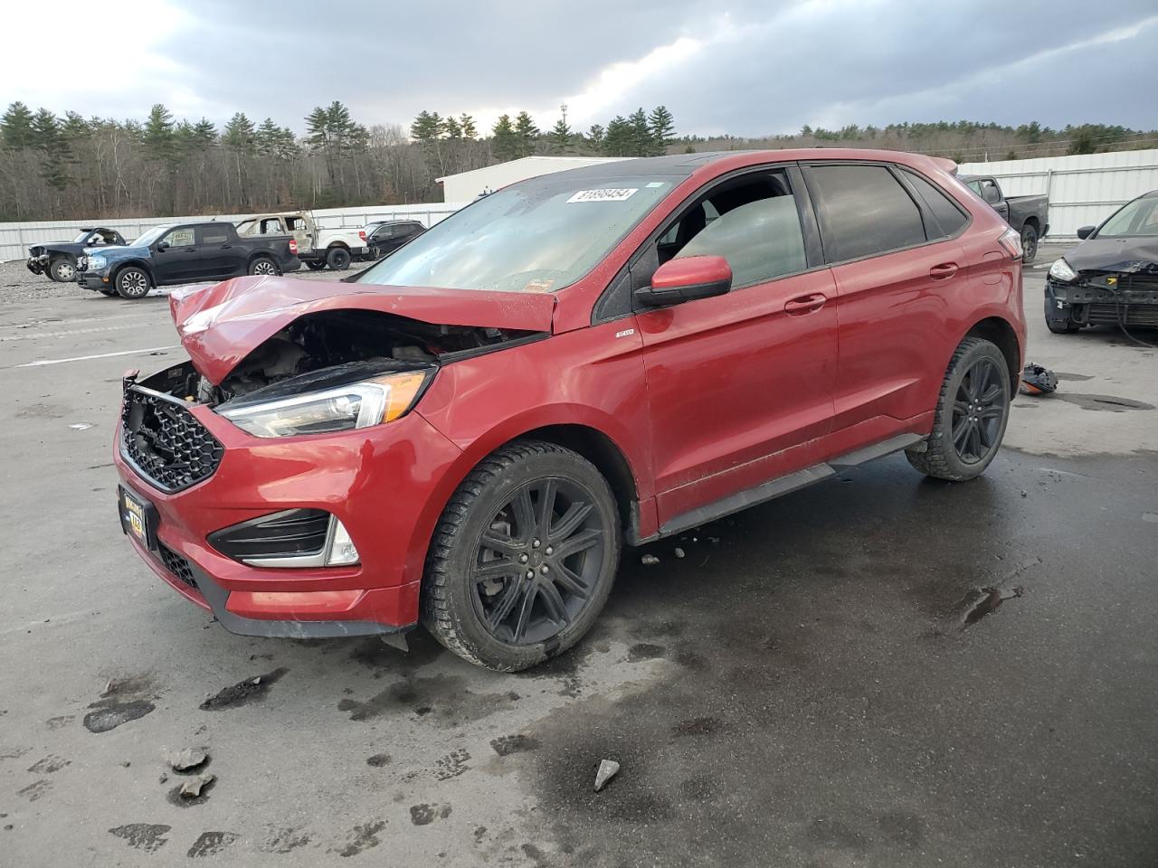 2021 Ford Edge VIN 2FMPK4J91MBA64383