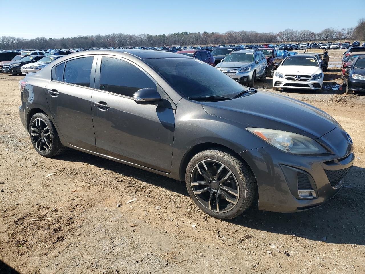 2010 Mazda 3 VIN JM1BL1S62A1101897 Copart auction photo, side damage thumbnail 4