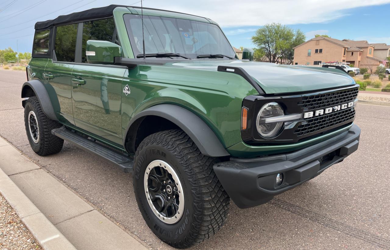 2022 Ford Bronco VIN 1FMEE5DP9NLB65056