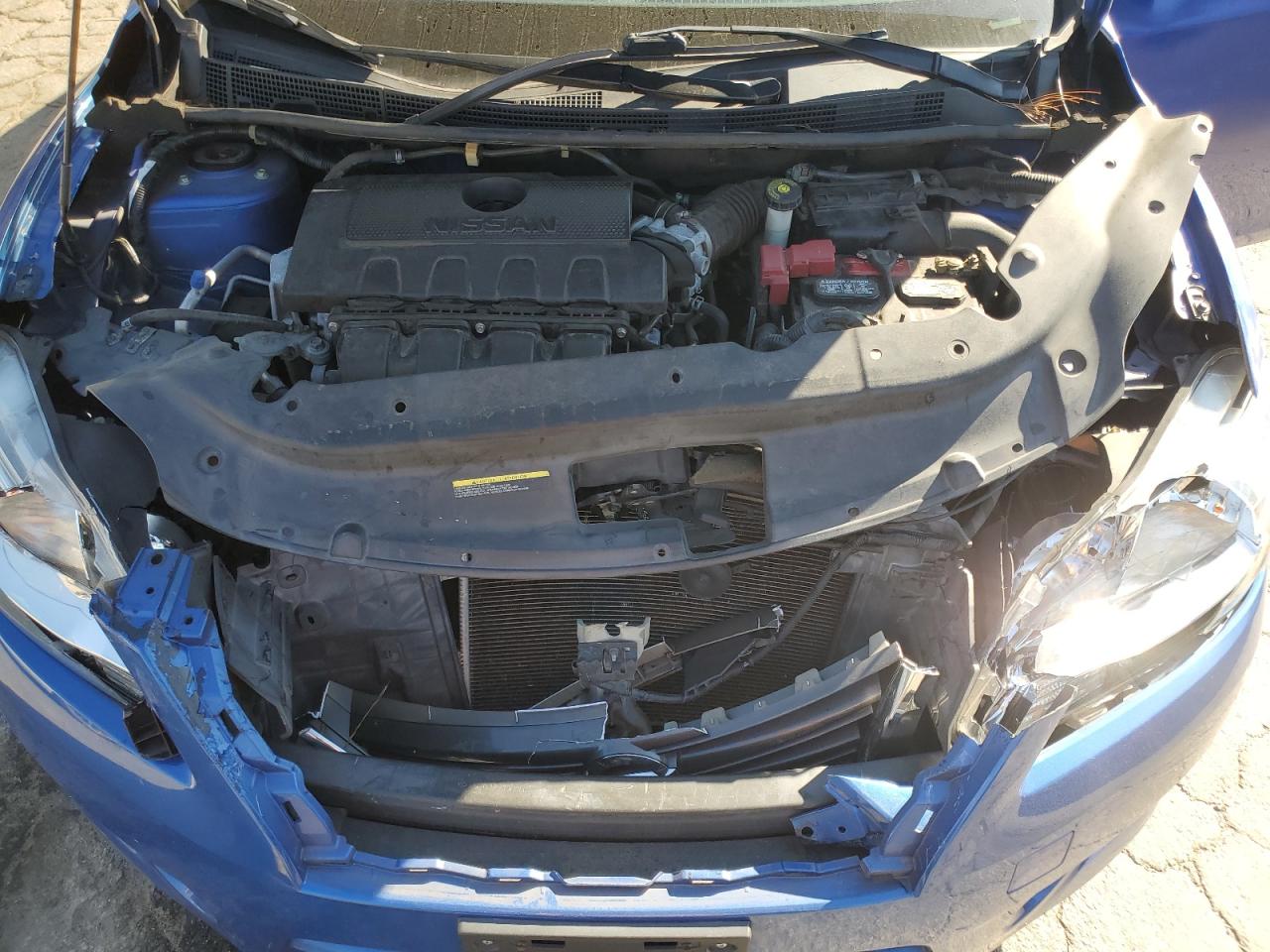 2015 Nissan Sentra VIN 3N1AB7AP7FY344171 Copart auction photo, front end damage thumbnail 11