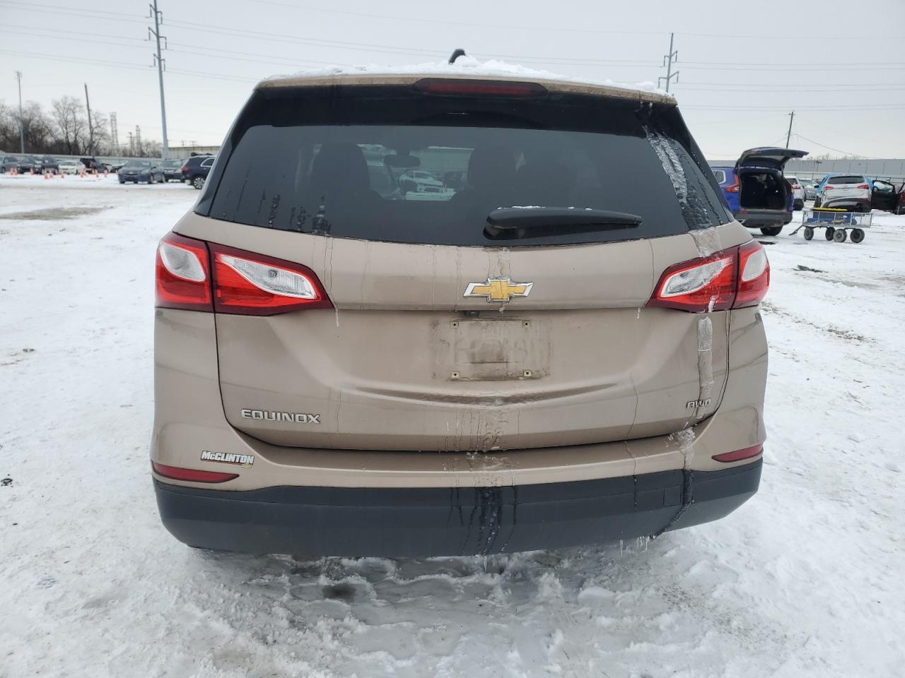 2019 Chevrolet Equinox VIN 2GNAXSEV2K6206440 Copart auction photo, side damage thumbnail 6