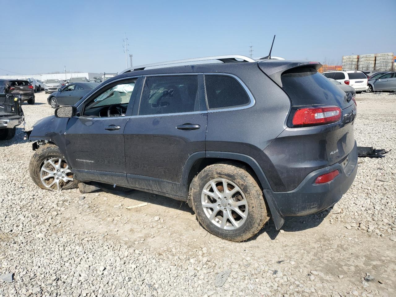 2017 Jeep Grand Cherokee VIN 1C4PJMCB6HW576135 Copart auction photo, front end / minor dent/scratches damage thumbnail 2