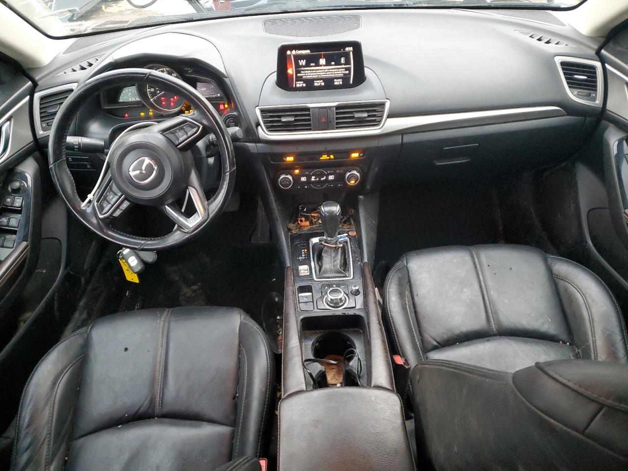 2018 Mazda 3 VIN 3MZBN1L36JM259691 Copart auction photo, front end / undercarriage damage thumbnail 8