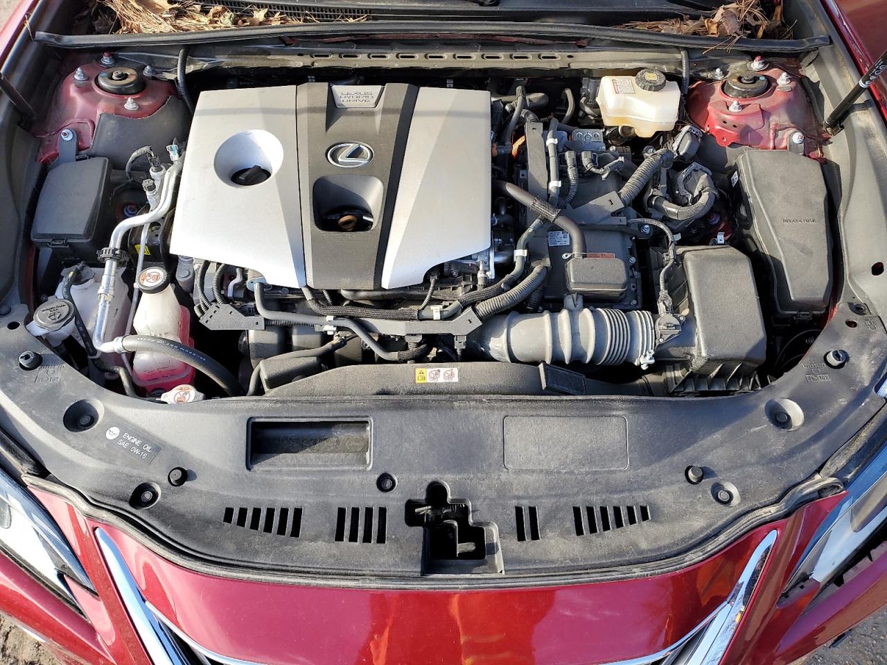 2020 Lexus ES VIN 58AE21B1XLU005929 Copart auction photo, front end / rear end damage thumbnail 12