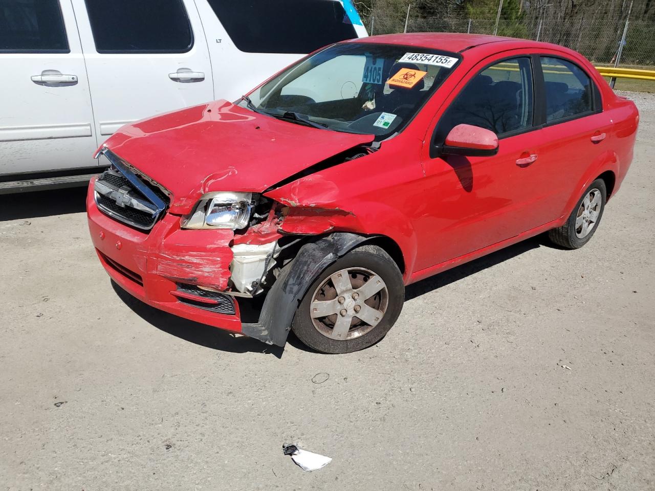 2010 Chevrolet Aveo VIN KL1TD5DE6AB073147 - Copart auction photo