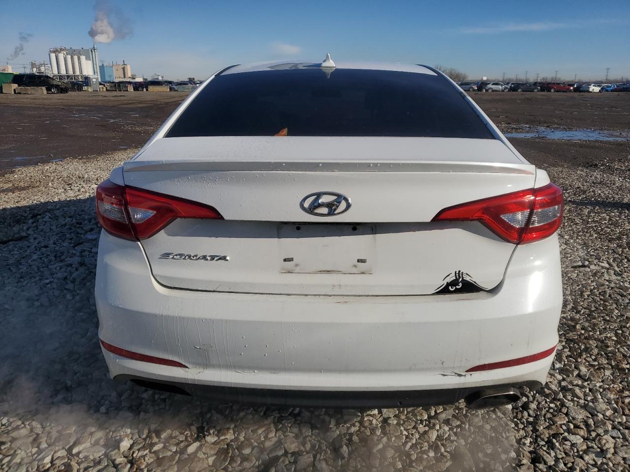 2017 Hyundai Sonata VIN 5NPE24AF8HH561099 Copart auction photo, side / front end damage thumbnail 6